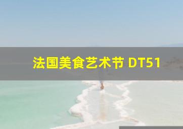 法国美食艺术节 DT51